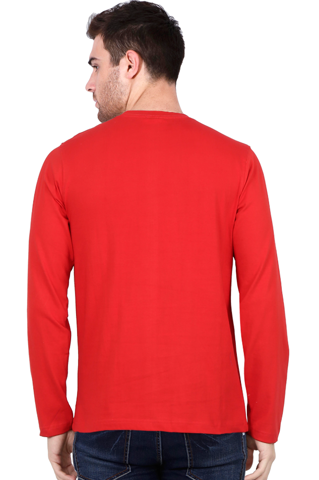 Male Round Neck Full Sleeve Black S Slum Stitch