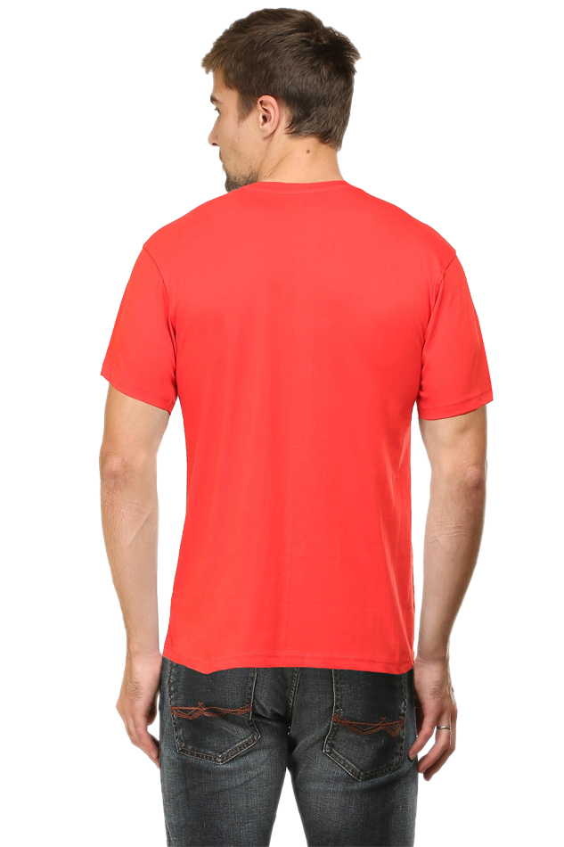 Male Round Neck Half Sleeve Classic qikink