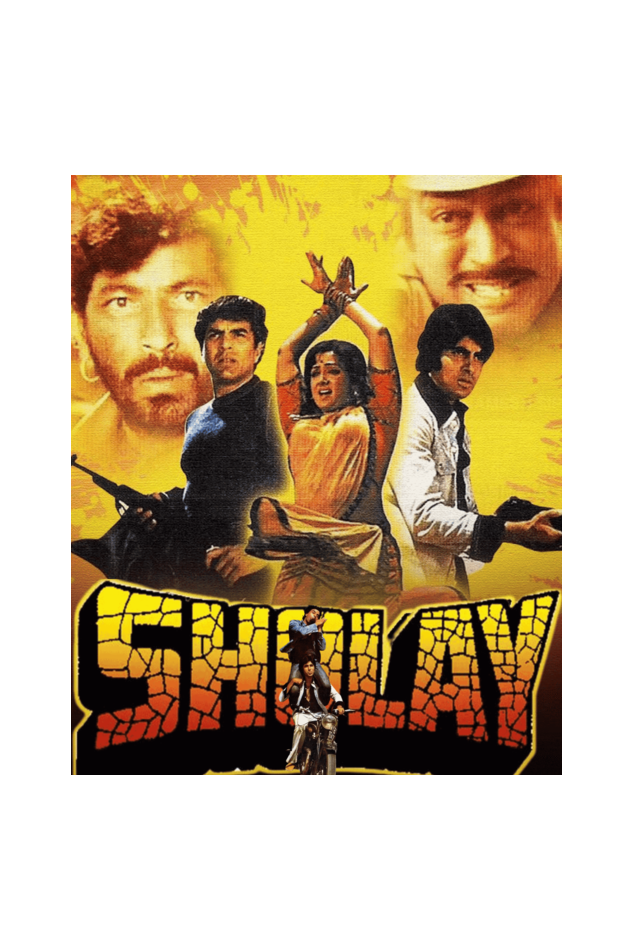 Sholay Tshirt Badshah Vintage qikink