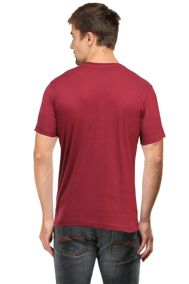 Male Round Neck Half Sleeve Classic qikink