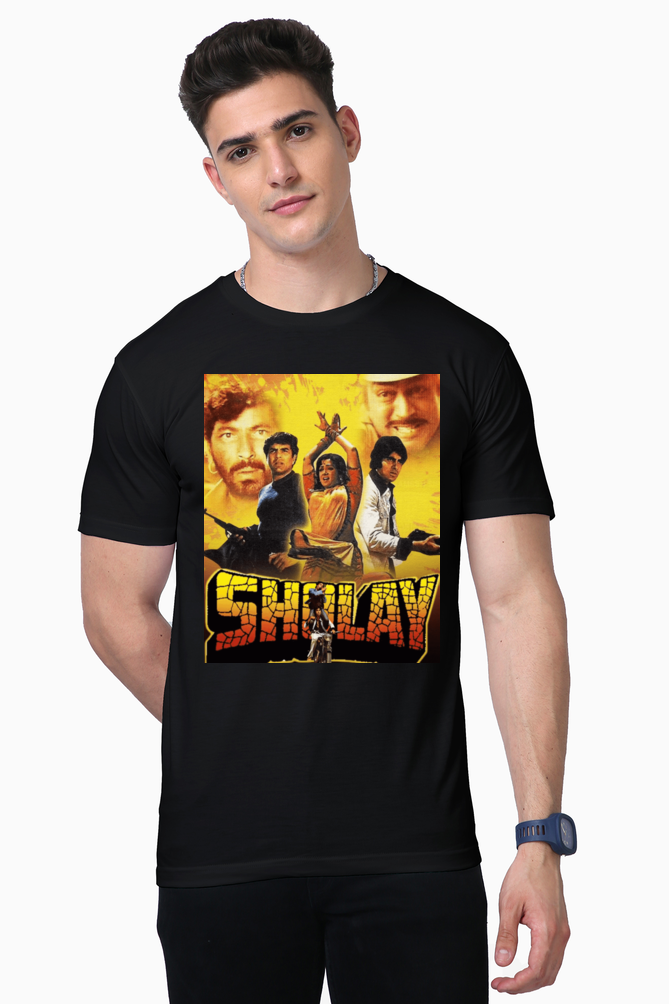 Sholay Tshirt Badshah Vintage qikink
