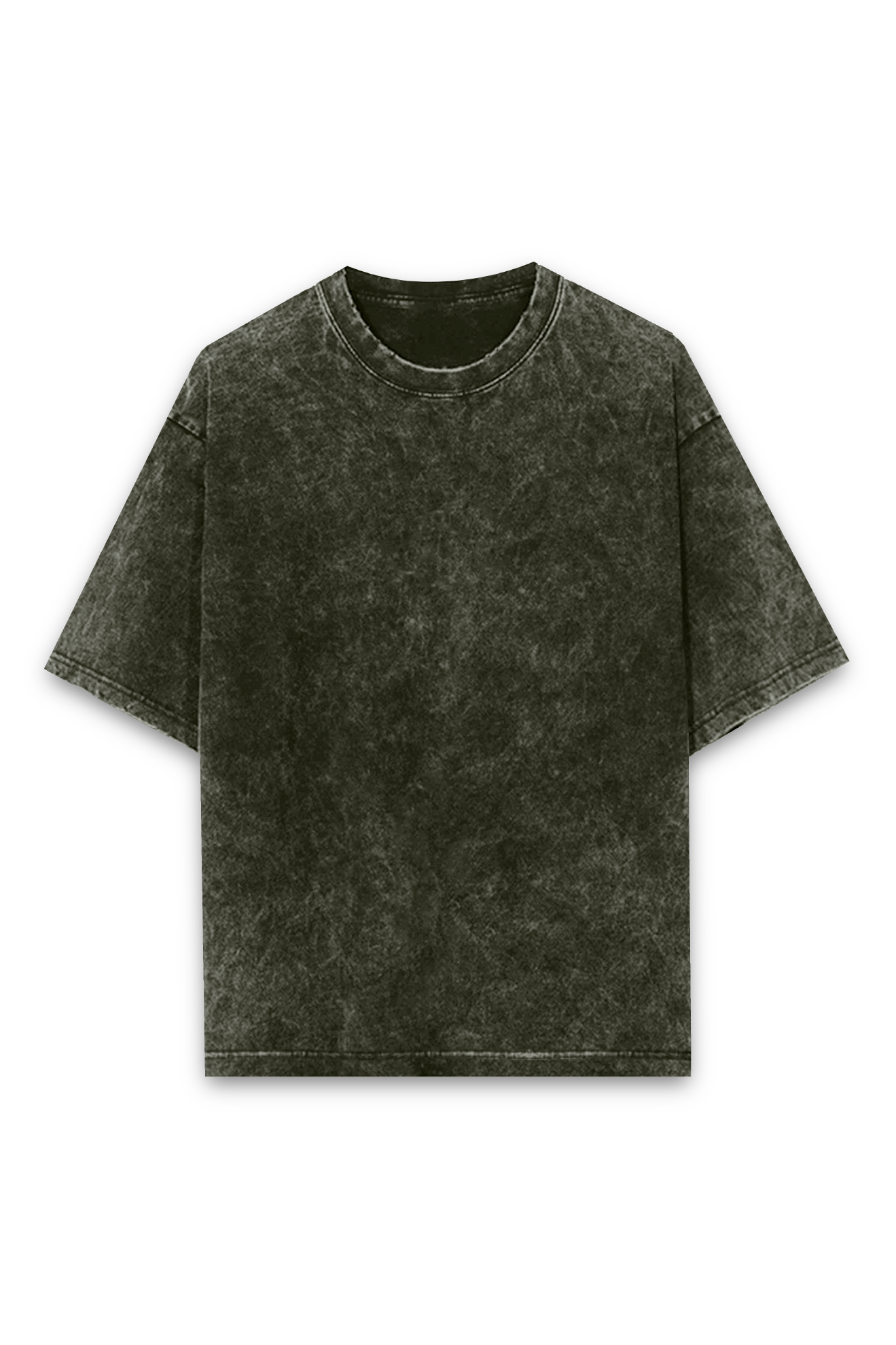 Acid Wash Oversized Classic T-shirt qikink