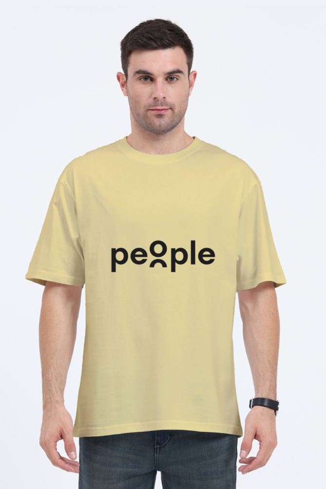 Unisex Oversized Standard T-Shirt White qikink