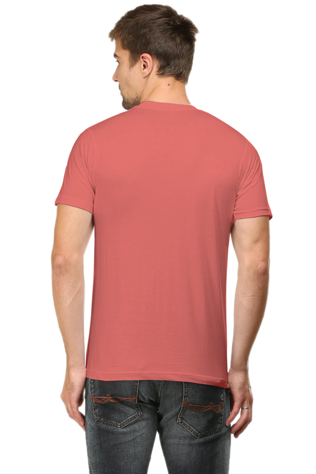 Male Round Neck Half Sleeve Classic qikink