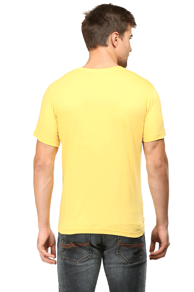Male Round Neck Half Sleeve Classic qikink