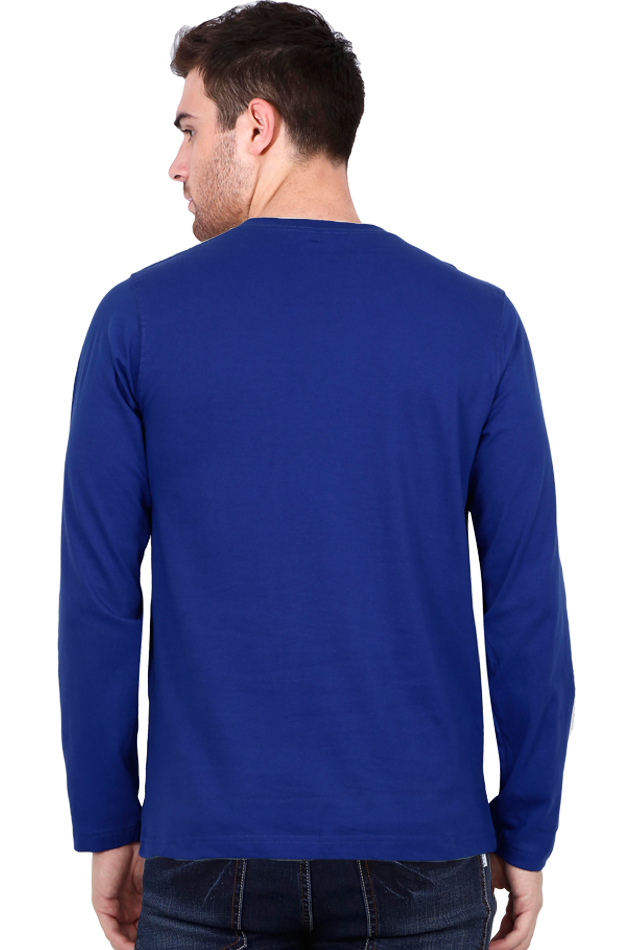 Male Round Neck Full Sleeve Black S Slum Stitch