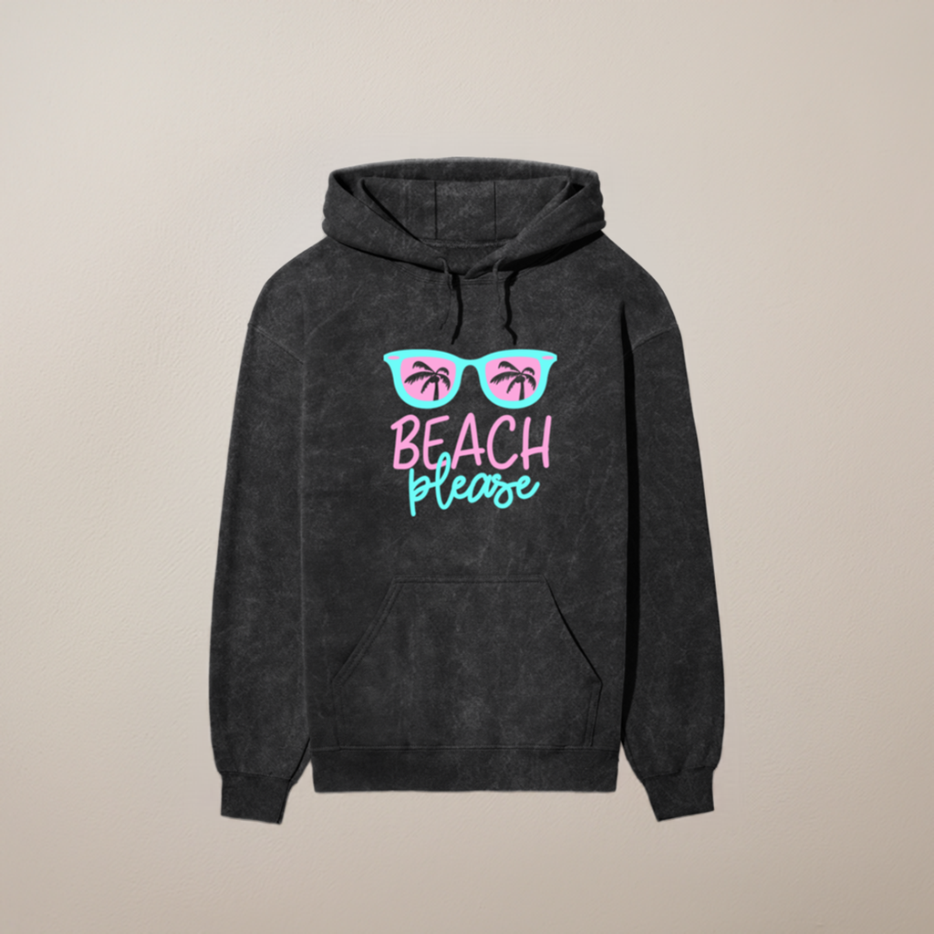 Beach Please Hoodie Qikink
