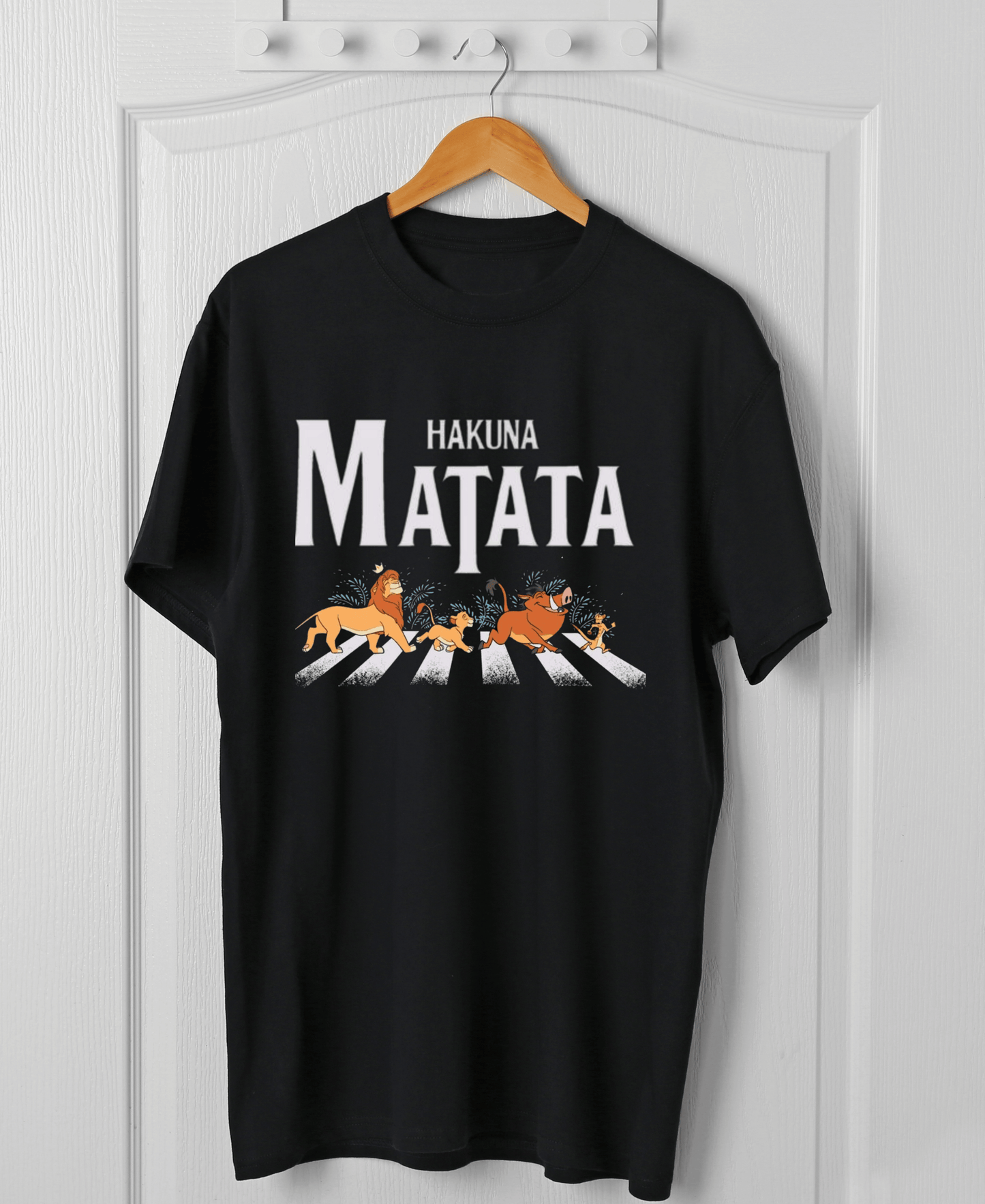 Hakuna Matata Oversized Standard T-Shirt Black
