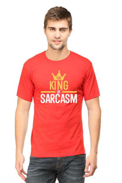 T-shirt King of Sarcasm Slum Stitch