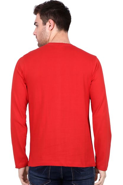 Male Round Neck Full Sleeve Black S Slum Stitch