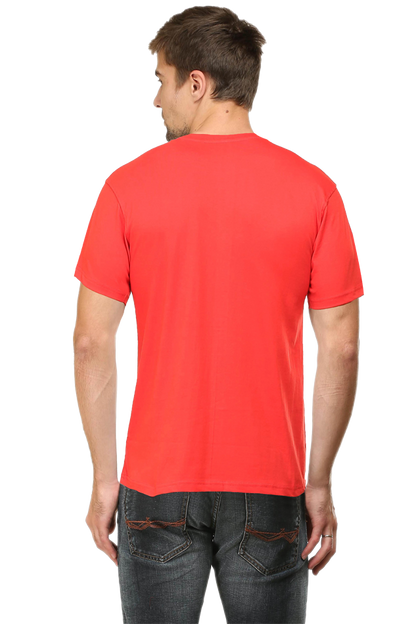 Male Round Neck Half Sleeve Classic qikink