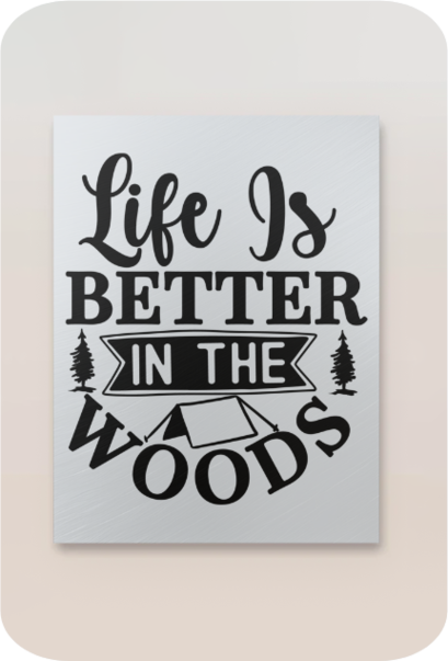 Unisex Metal Posters White 8x11.7 Slum Stitch