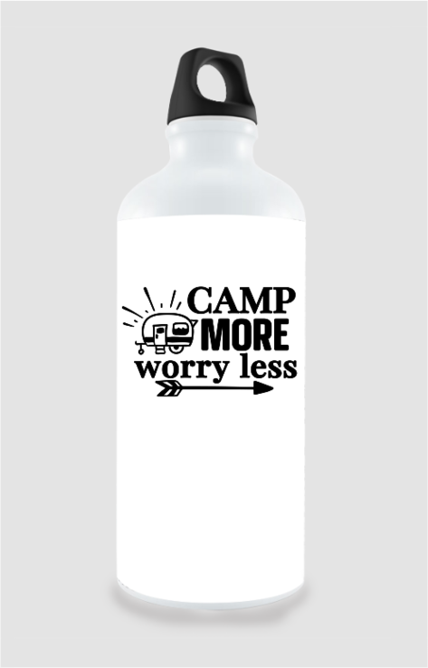 Unisex Sipper Bottle White 750 ML Slum Stitch