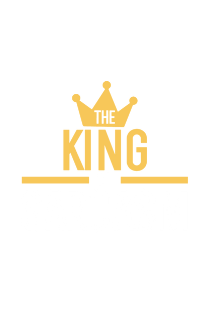 T-shirt King of Sarcasm Slum Stitch