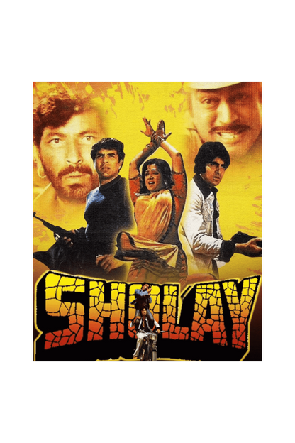 Sholay Tshirt Badshah Vintage qikink