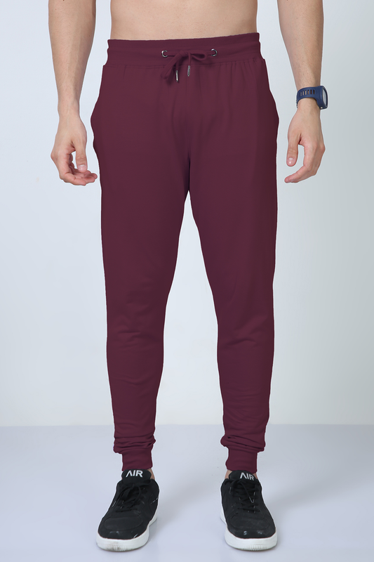 Regular Joggers Maroon qikink
