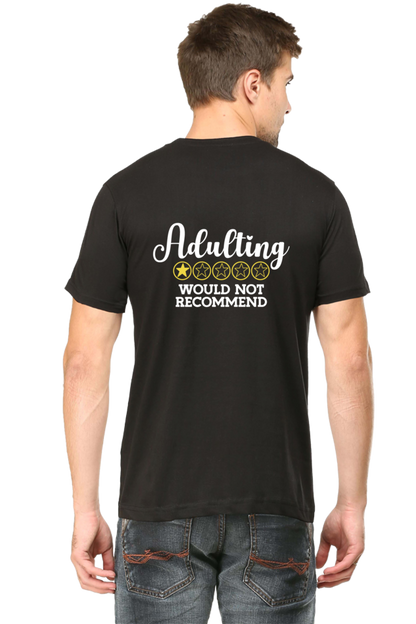 Male Round Neck Half Sleeve Classic qikink