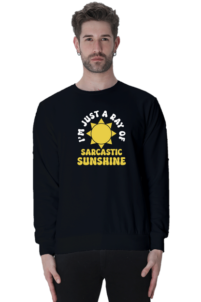 Unisex Sweatshirts Black qikink