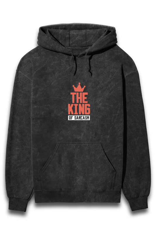 Unisex Acid Wash Hooded Sweatshirt Slum Stitch