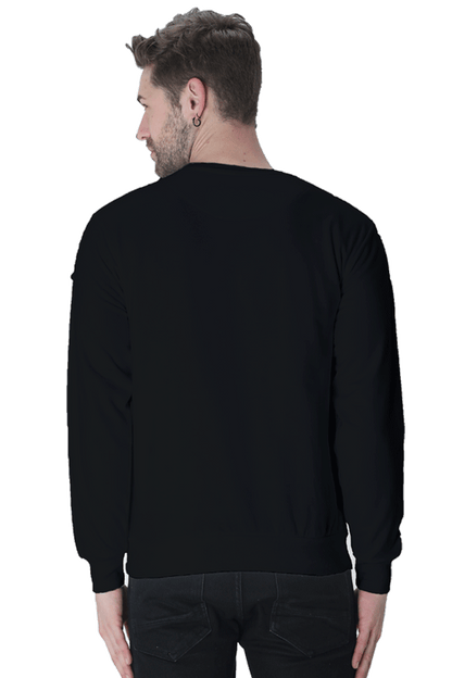 Unisex Sweatshirts Black qikink