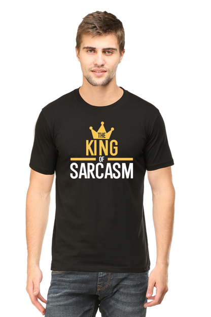 T-shirt King of Sarcasm Slum Stitch