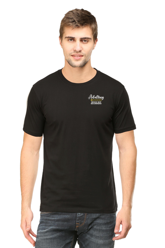 Male Round Neck Half Sleeve Classic qikink