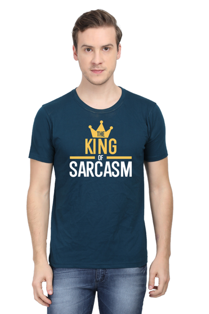 T-shirt King of Sarcasm Slum Stitch