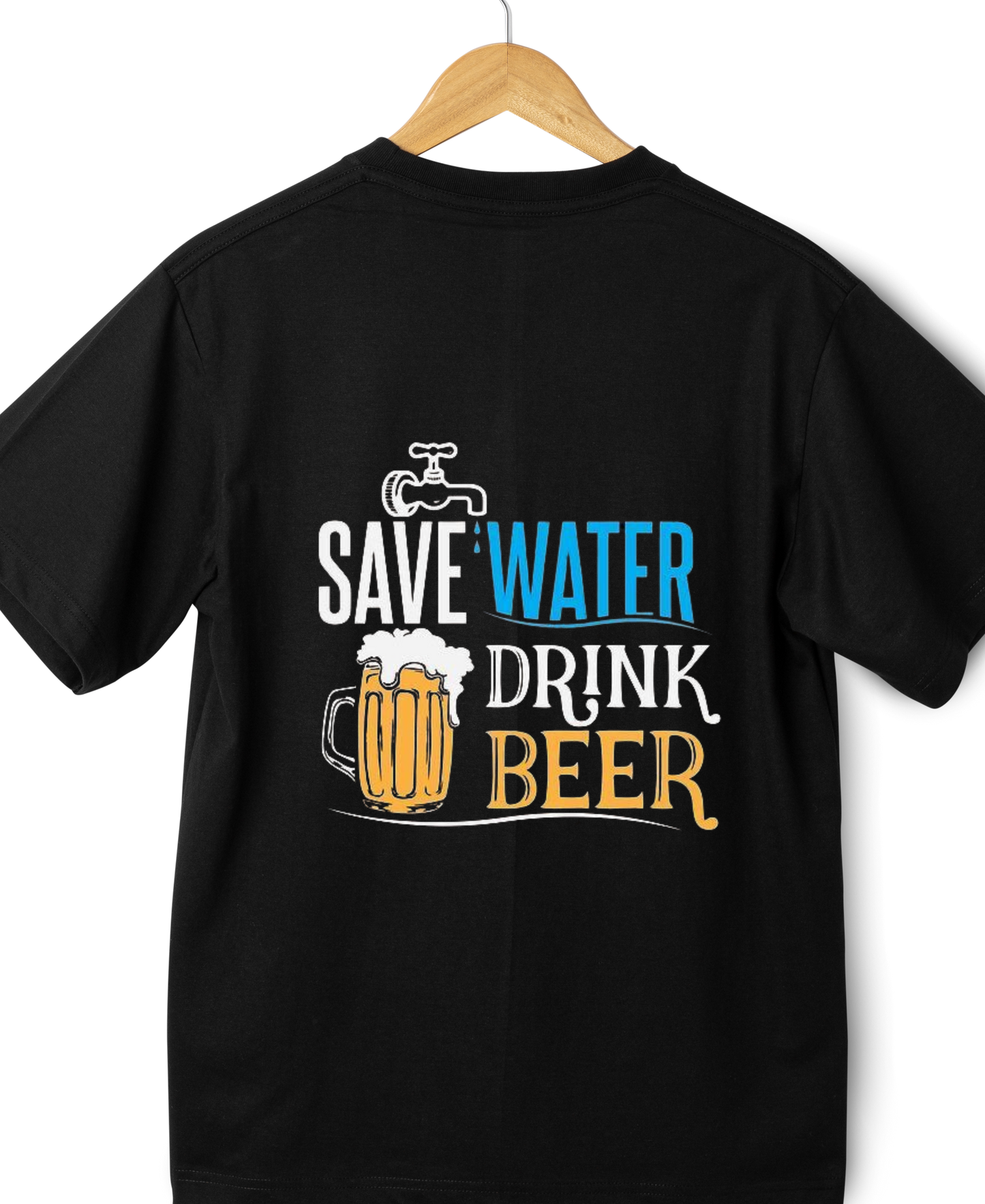 Unisex Oversized Standard T-Shirt | save water drink Beer Slum Stitch