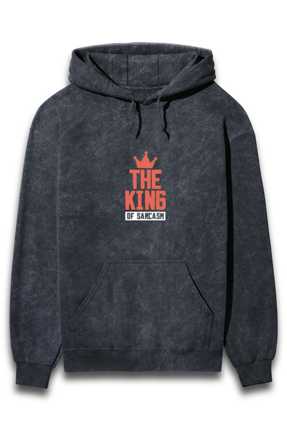 Unisex Acid Wash Hooded Sweatshirt Slum Stitch