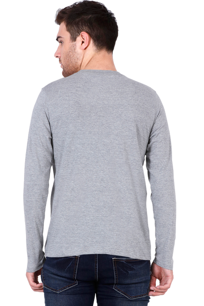 Male Round Neck Full Sleeve Black S Slum Stitch