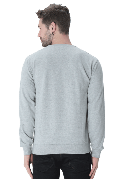 Unisex Sweatshirts Grey qikink