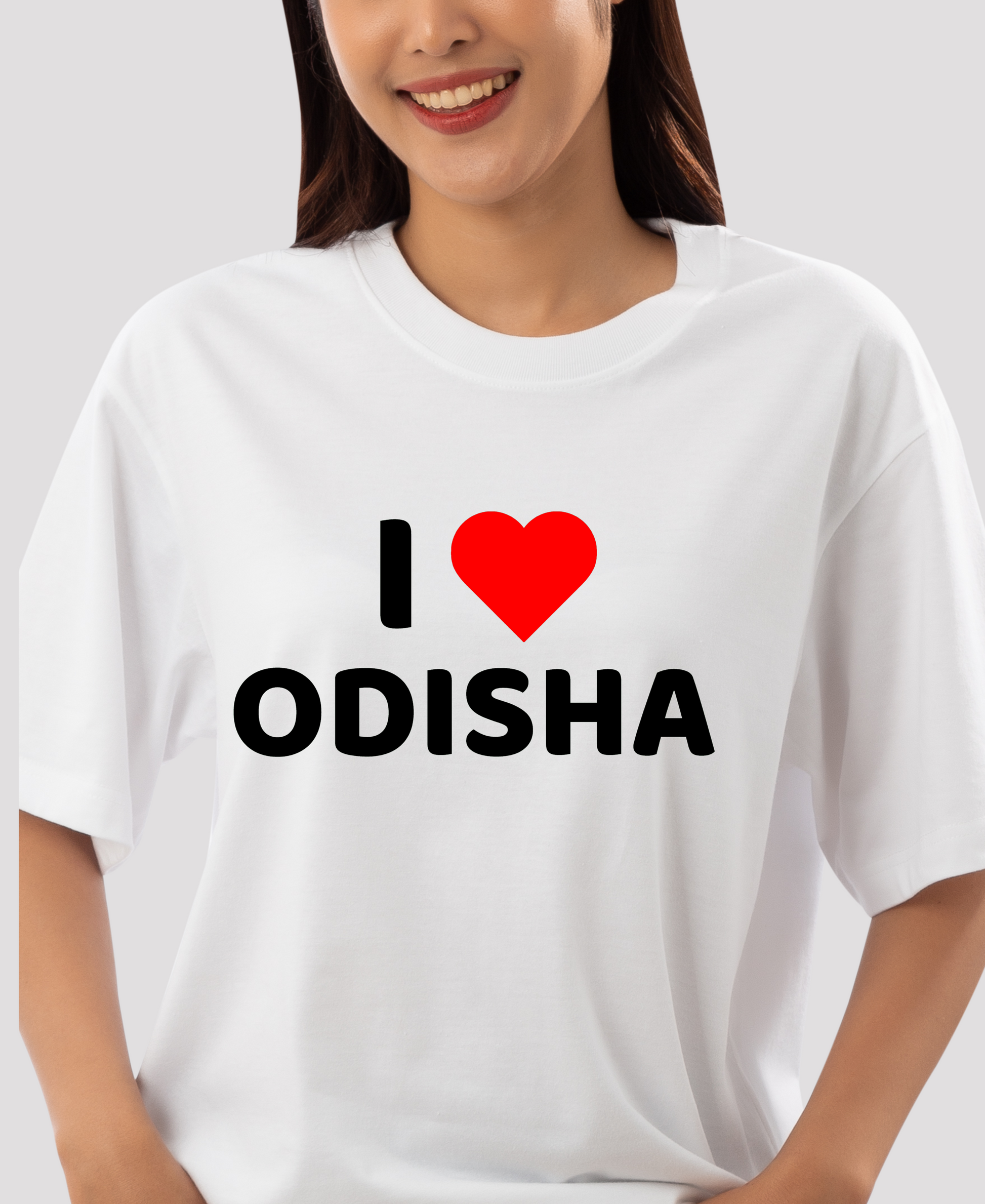  White Over Sized T Shirt