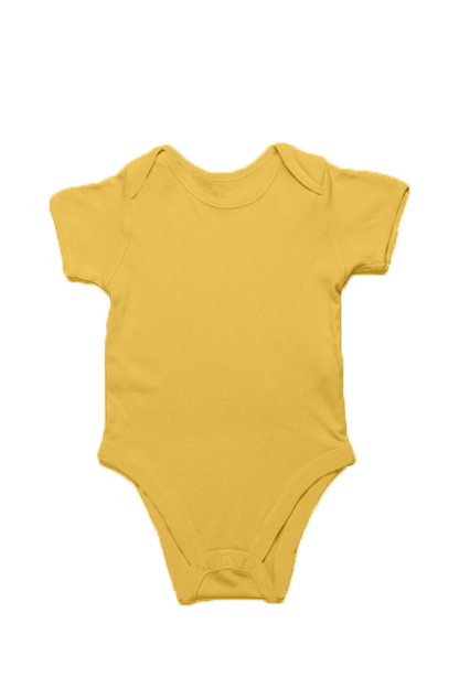 Kids Rompers Yellow qikink