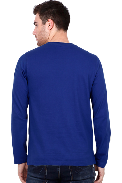 Male Round Neck Full Sleeve Black S Slum Stitch