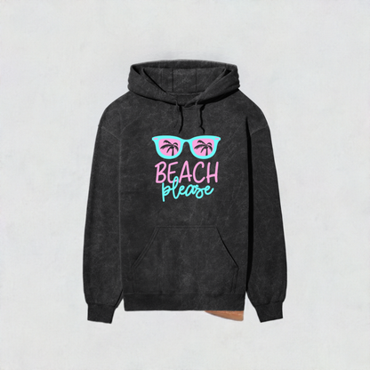 Beach Please Hoodie Qikink